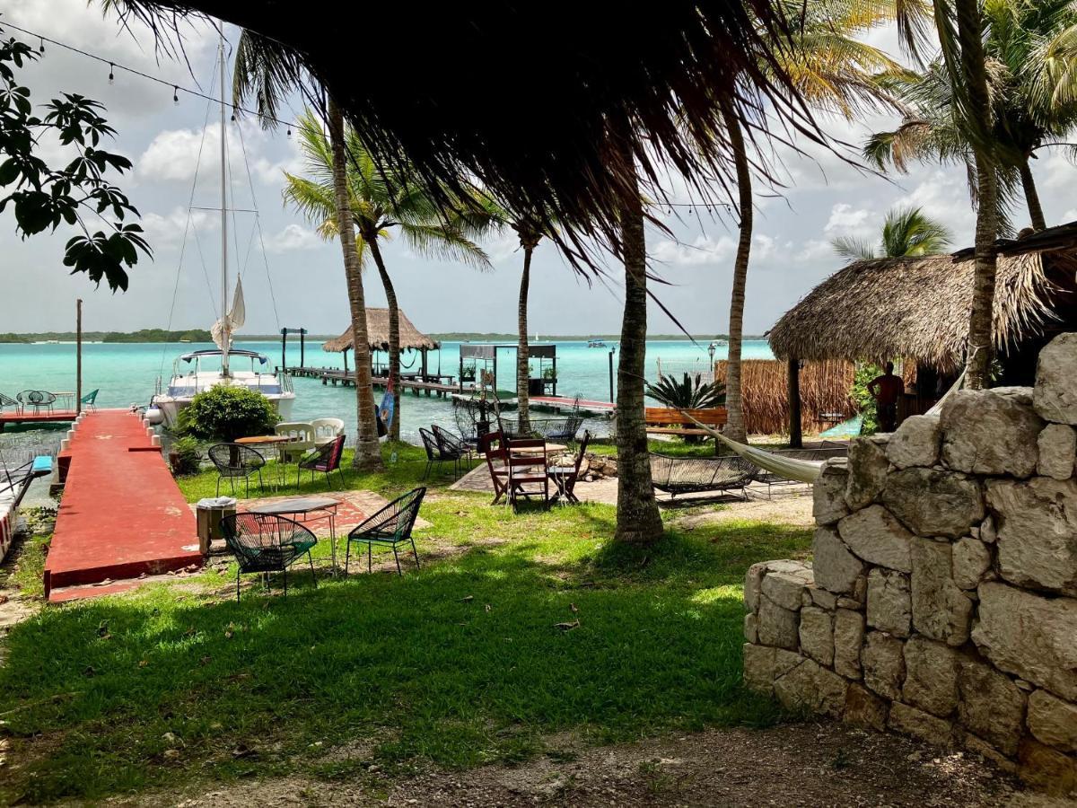 Tortuga Bacalar Bed and Breakfast Exteriör bild