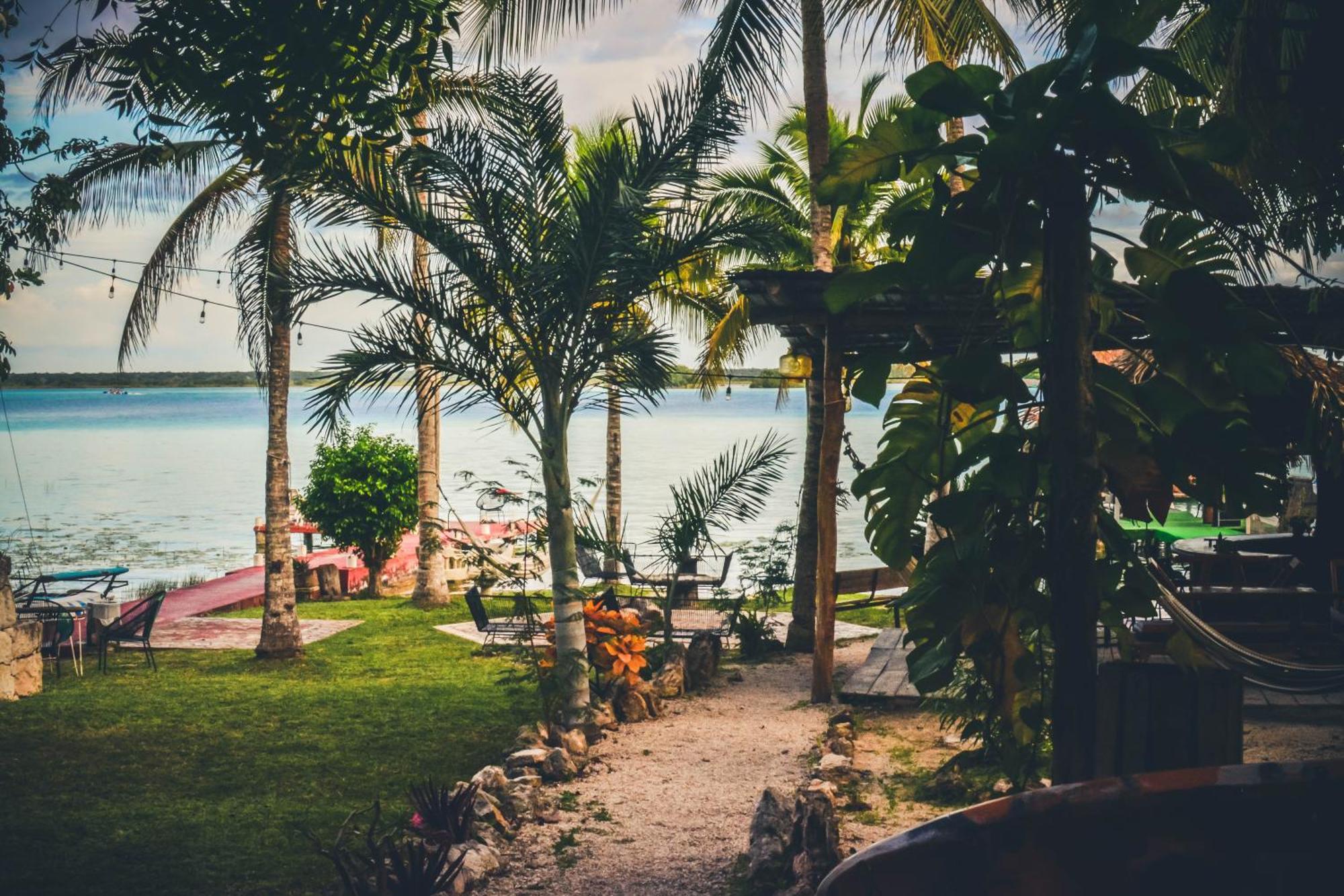 Tortuga Bacalar Bed and Breakfast Exteriör bild