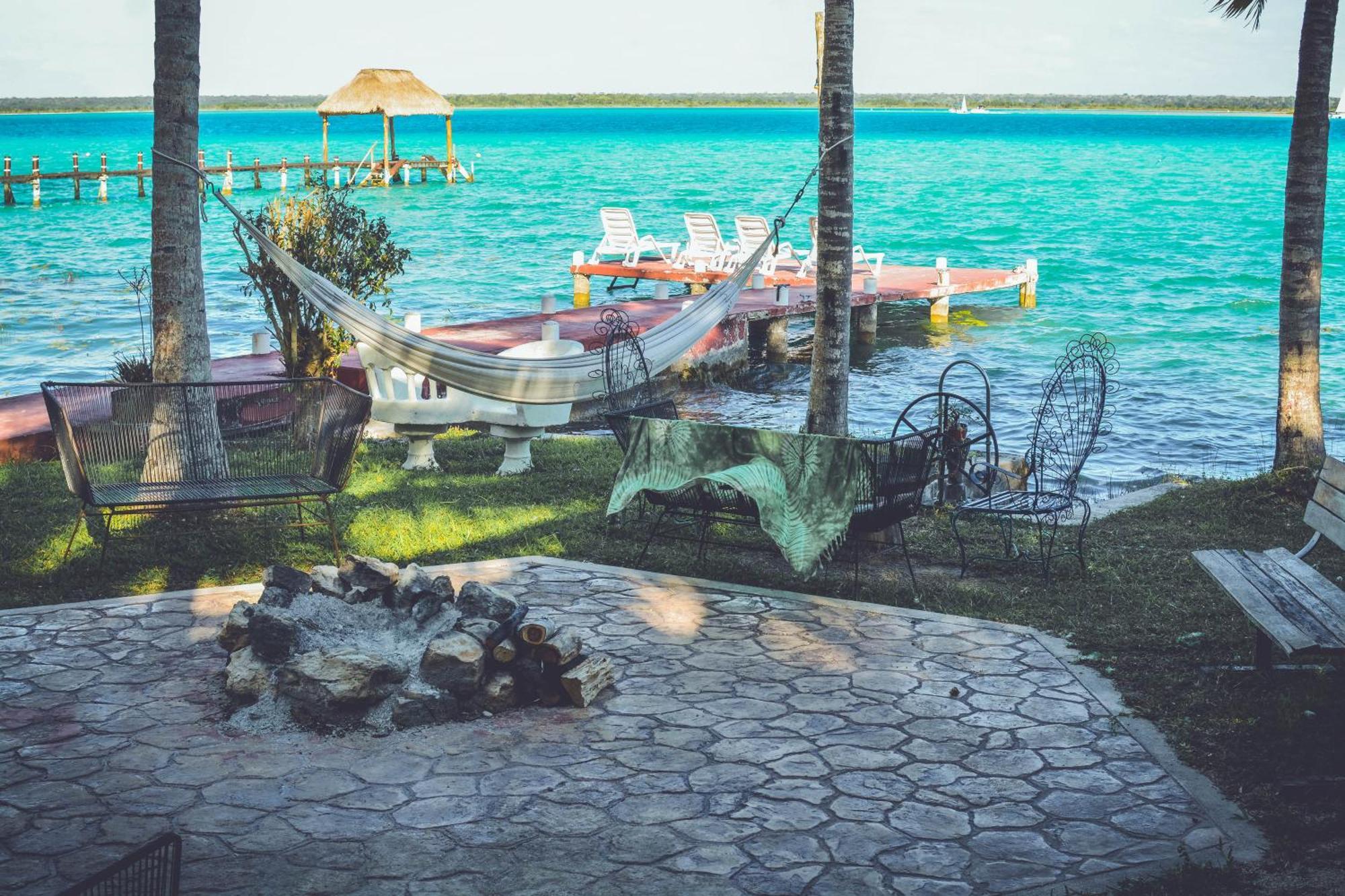 Tortuga Bacalar Bed and Breakfast Exteriör bild